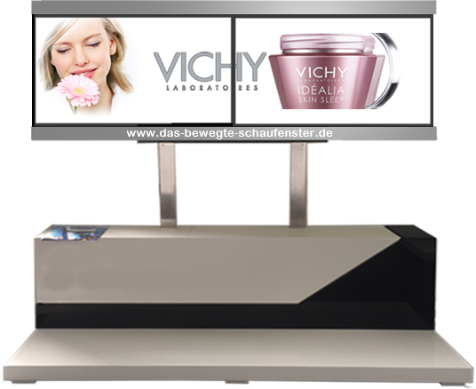 das bewegte Schaufenster